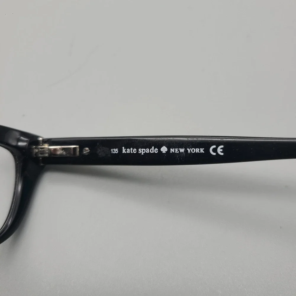 Kate Spade Cristi 0W08 135 Black Cat Eye Eyeglasses Frames Women 51-16-135